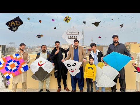 Basant 2026 is ready //Friday Patangbazi // ! Kite catching 🤩 full Mahol