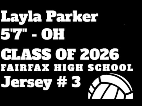 Layla Parker #3 C/O 2026 OH Game Highlights Vs. Lake Braddock SS (8/26)