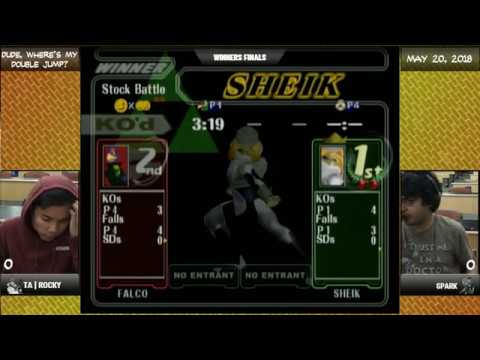 WMJ2 Melee Singes TA | Rocky VS Spark (Winner's Finals)