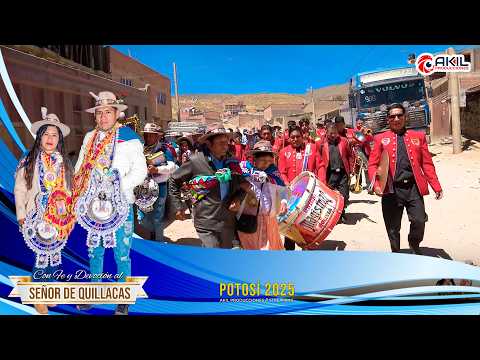 Recorrido con banda | Festividad en Honor al Señor de Quillacas | Potosí, septiembre de 2025