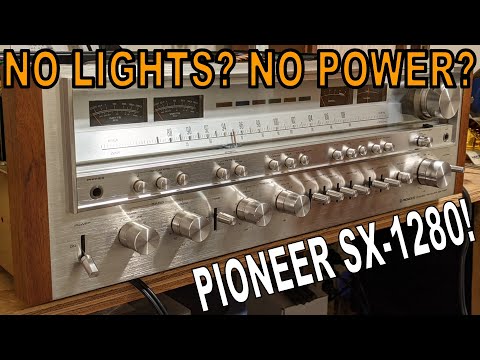 Pioneer SX-1280 MONSTER Receiver Repair