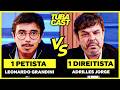Timestamps do Debate: Petista vs Direitista com Grandini e Jorge