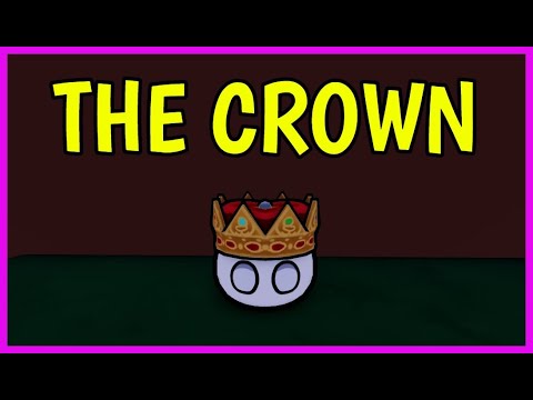 How to get the CROWN in COUNTRYBALL WORLD [ Completed The Maze Badge ] Roblox
