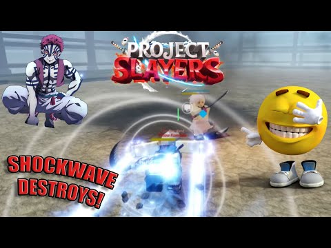 Buffed SHOCKWAVE BDA DESTROYS in PVP! (Project Slayers)