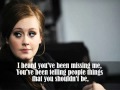 Rumor Has It HQ by Adele lyrics + Ringtone ...