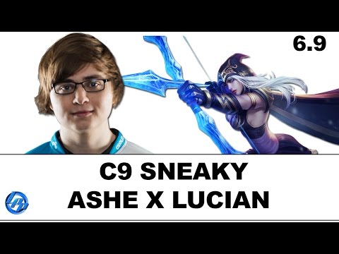 C9 Sneaky - Ashe vs Lucian - Kr Ranked