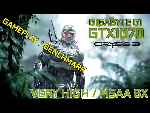 CRYSIS 3 - GTX1070 Benchmark Gameplay ULTRA / MAX OUT 1080p60fps