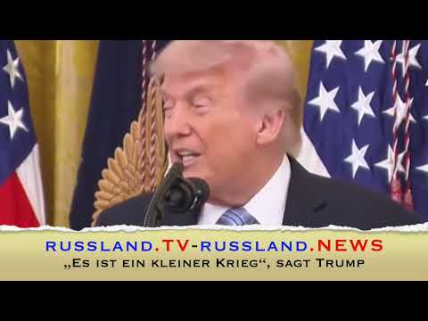 „Es ist ein kleiner Krieg“, sagt Trump