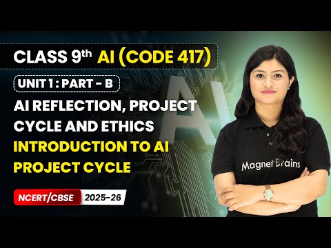 AI Reflection Project Cycle and Ethics Unit Overview Class 9 AI Unit 1 CODE 417 Part B