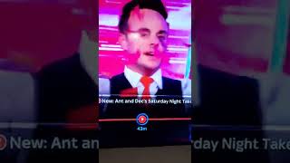 Guy on Saturday Night Takeaway swallows confetti 🤣🤣🤣