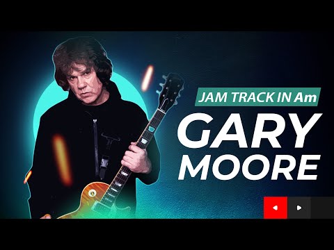 Gary Moore Style Minor Blues Guitar Backing Track in Am for Soloing and Jamming