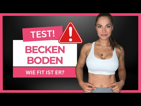 ACHTUNG! Beckenboden - Mach den Test | Rückbildung | Beckenboden