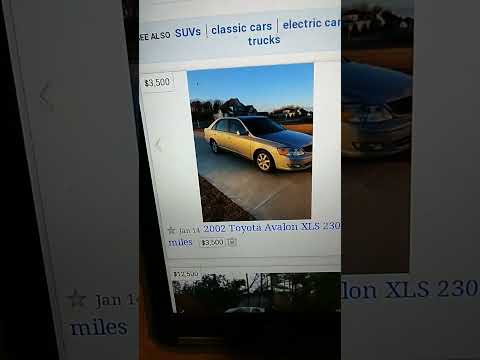 2002 toyota avalon 230k miles 3,500 to high