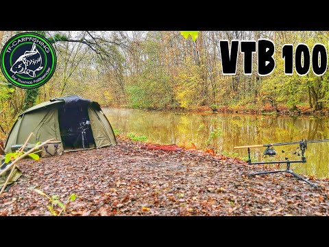 Karpfenangeln VTB 100 - Im Spätherbst am kleinen Fluss