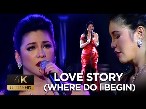 Love Story (Where Do I Begin) LIVE! - Regine Velasquez - HD / Enhanced