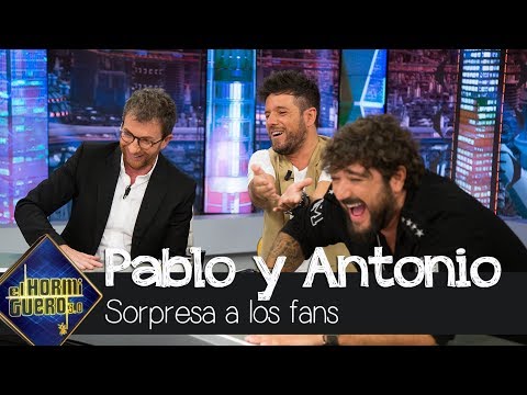 Pablo López y Antonio Orozco sorprenden a sus fans - El Hormiguero 3.0