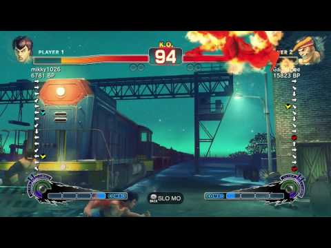 SSF4 - mikky1026 (FeiLong) vs. GamerBee (Adon)