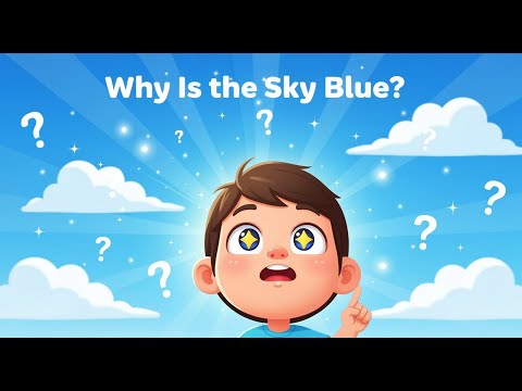 Why Is the Sky BLUE? ☀️🌈 The Amazing Science Explained | Curious Kids!