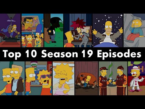 Top 10 Simpsons Season 19 Episodes