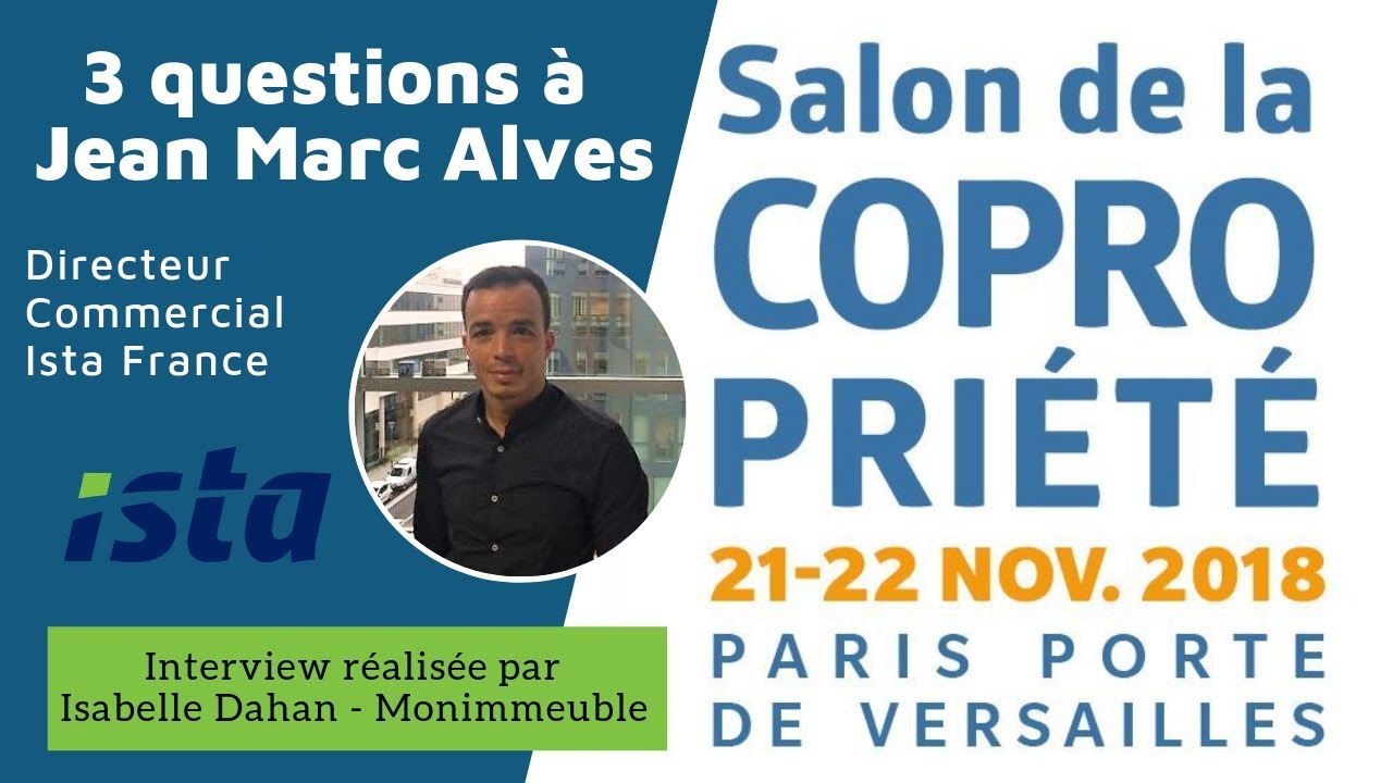 4 questions à Jean Marc Alves, Directeur Commercial Ista France