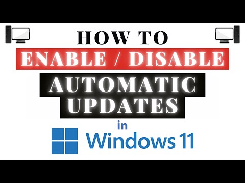 How to Enable or Disable Automatic Updates in Windows 11 | Step-by-Step Guide