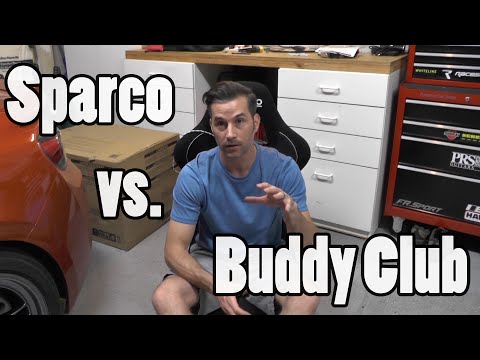 Sparco vs Buddy Club - Which seat mount is lighter?