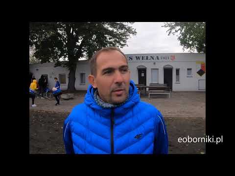 Trenerzy po meczu RKS Wełna Rogoźno - KS Uchorowo 17.10.2020