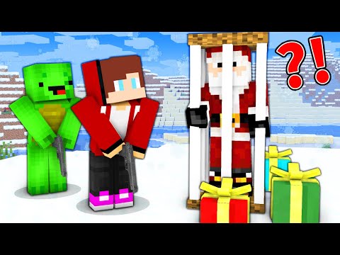 Insane Minecraft Santa Rescue by JJ and Mikey - Maizen