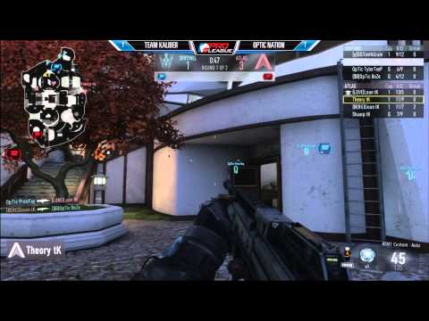 OpTic Nation vs Team Kaliber - Game 3 - (MLG Pro League - Dec 8th 2014)
