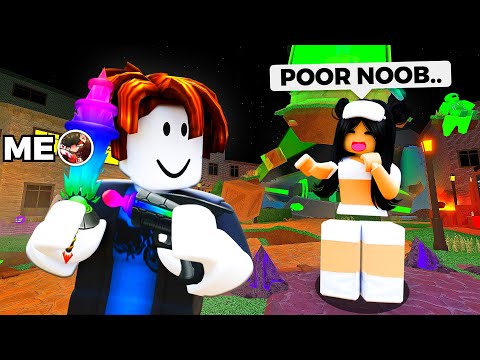 Playing MM2 As A NOOB With MOST EXPENSIVE WEAPONS…