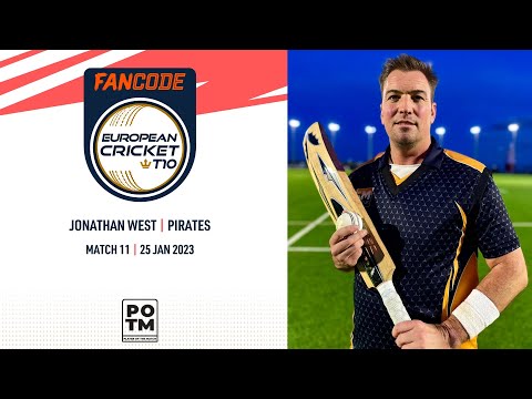 POTM: J.West - RGC vs PIR | Highlights | FanCode ECT10 Gibraltar | Gibraltar 2023 | ECT23.011