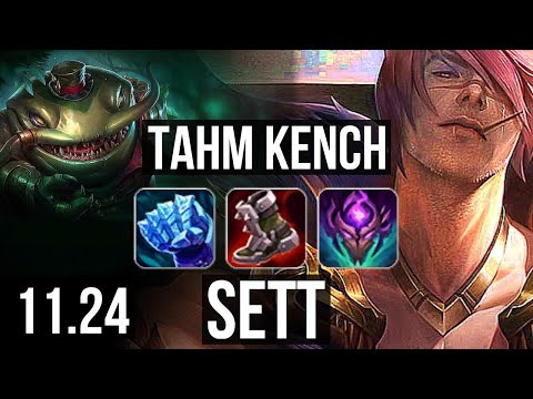 TAHM KENCH vs SETT (TOP) | 7/3/20, 300+ games, Dominating | EUW Master | 11.24