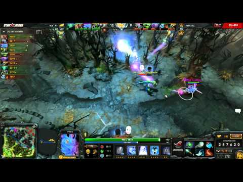 Starladder X. NaVi vs Fnatic, bo1. 24.09.2014