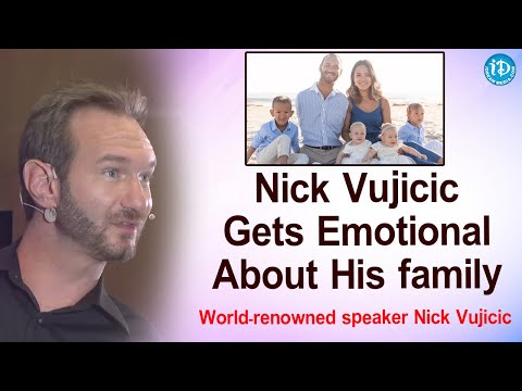 Nick Vujicic Gets Emotional About His family | Reach Beyond Your Goal By Nick Vujicic