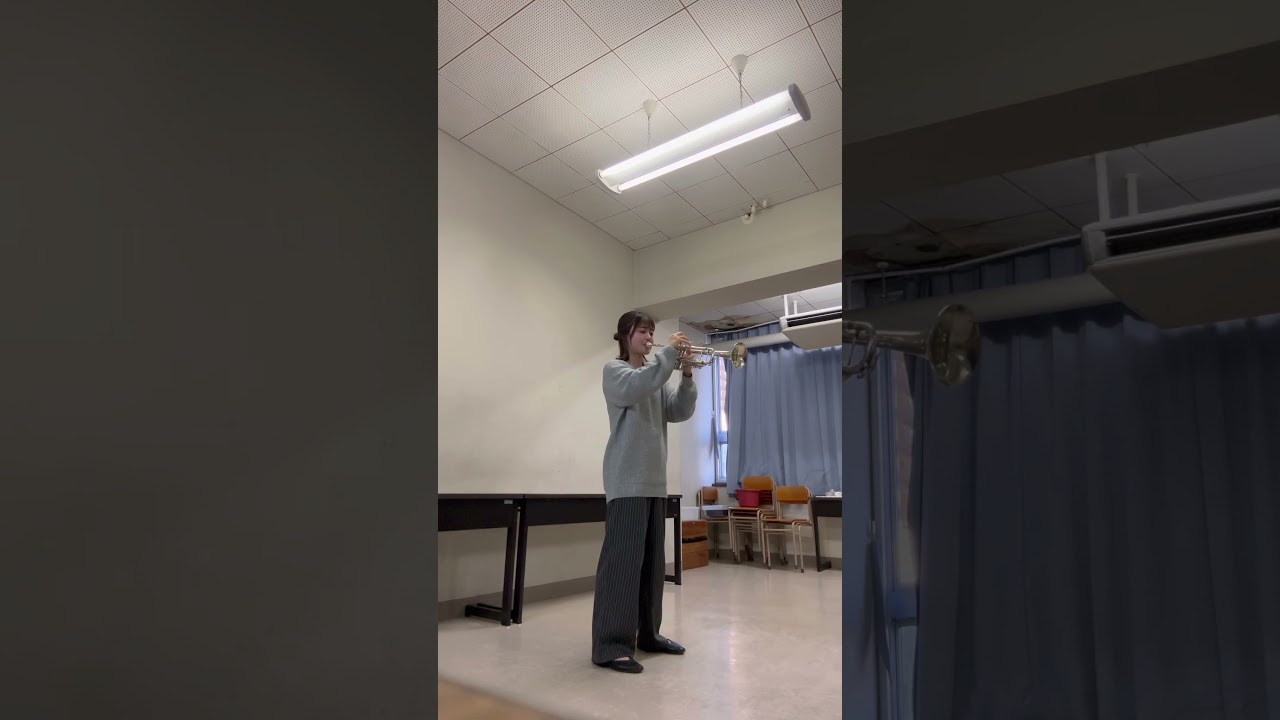 2025年あたたかい応援ありがとうございました。来年もどうぞよろしくお願いいたします。 #trumpet #fyp