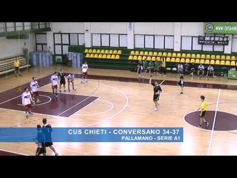 Pallamano: Cus Chieti - Conversano 34-37