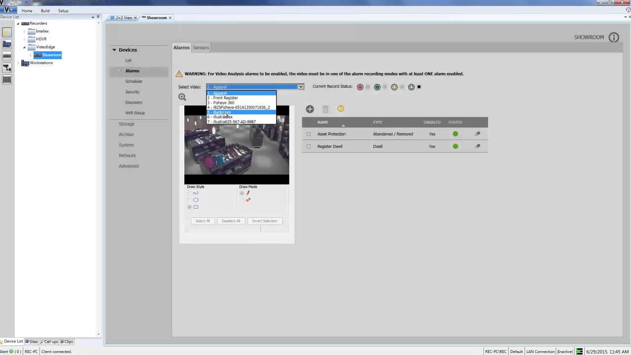 Video Intelligence - Object Detection Setup
