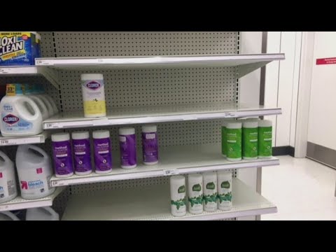 Local brick-mortar, online stores sold out of hand sanitizer