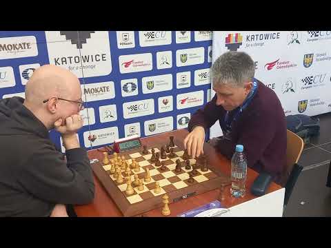 IM  Kacper Drozdowski - GM Michael Adams | European Rapid Championships