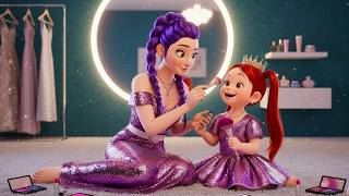 Download lagu 😱 OMG!💄 Mira Doing Makeup for the First Time And Walking The Catwalk mp3