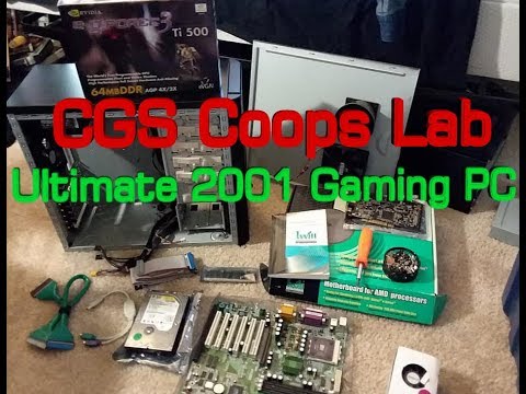 CGS Coops Lab - Building a 2001 Gaming PC!