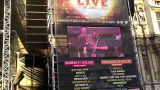 Dominique A, Ostinato, Paris Hôtel de Ville, juillet 2012