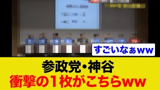 参政党の衝撃の1枚の画像がこちらww
