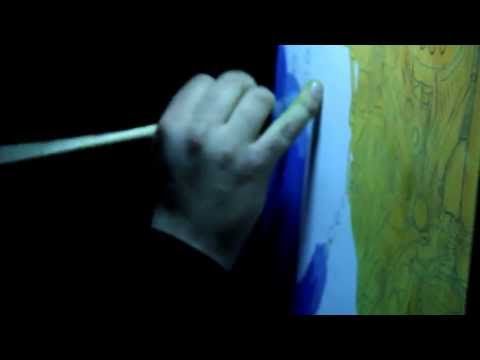 Live art by Jacob Tessendorf - Fat Jon Sound Girl Personal