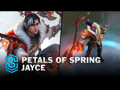 Petals of Spring Jayce Skin Spotlight - Pre-Release - PBE Preview - League of Legends