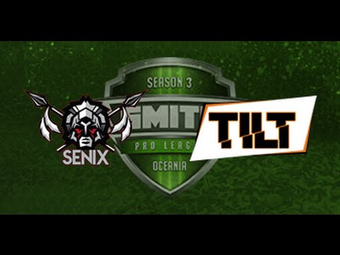 SMITE OCL S3 Winter Week 1 - Senix VS Tilt Game 1