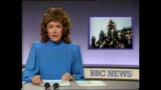 BBC News Jan Leeming/Mark Austin 1985 (1of 2)