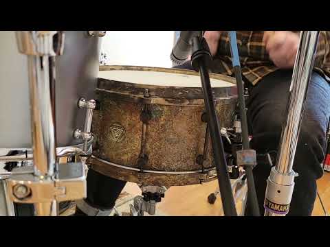 (SOLD) Snares - Blackwood Drum Co. 6.5x14 Cast Bronze w/ Cast Bronze Hoops