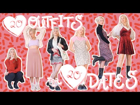 Valentine's Day Outfit Ideas! || 20 Outfits for 20 Date Ideas