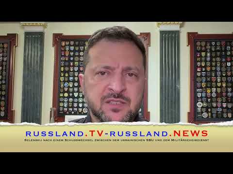 Selenskij nach einem Schusswechsel zwischen dem ukrainischen SBU und dem Militärgeheimdienst